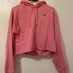 Levi’s cropped sweatshirt